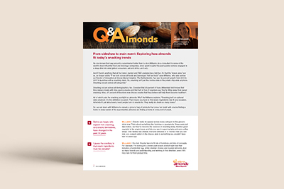 Q_Almonds - Exploring How Almonds Fit Todays Snacking Trends with Lu Ann Williams