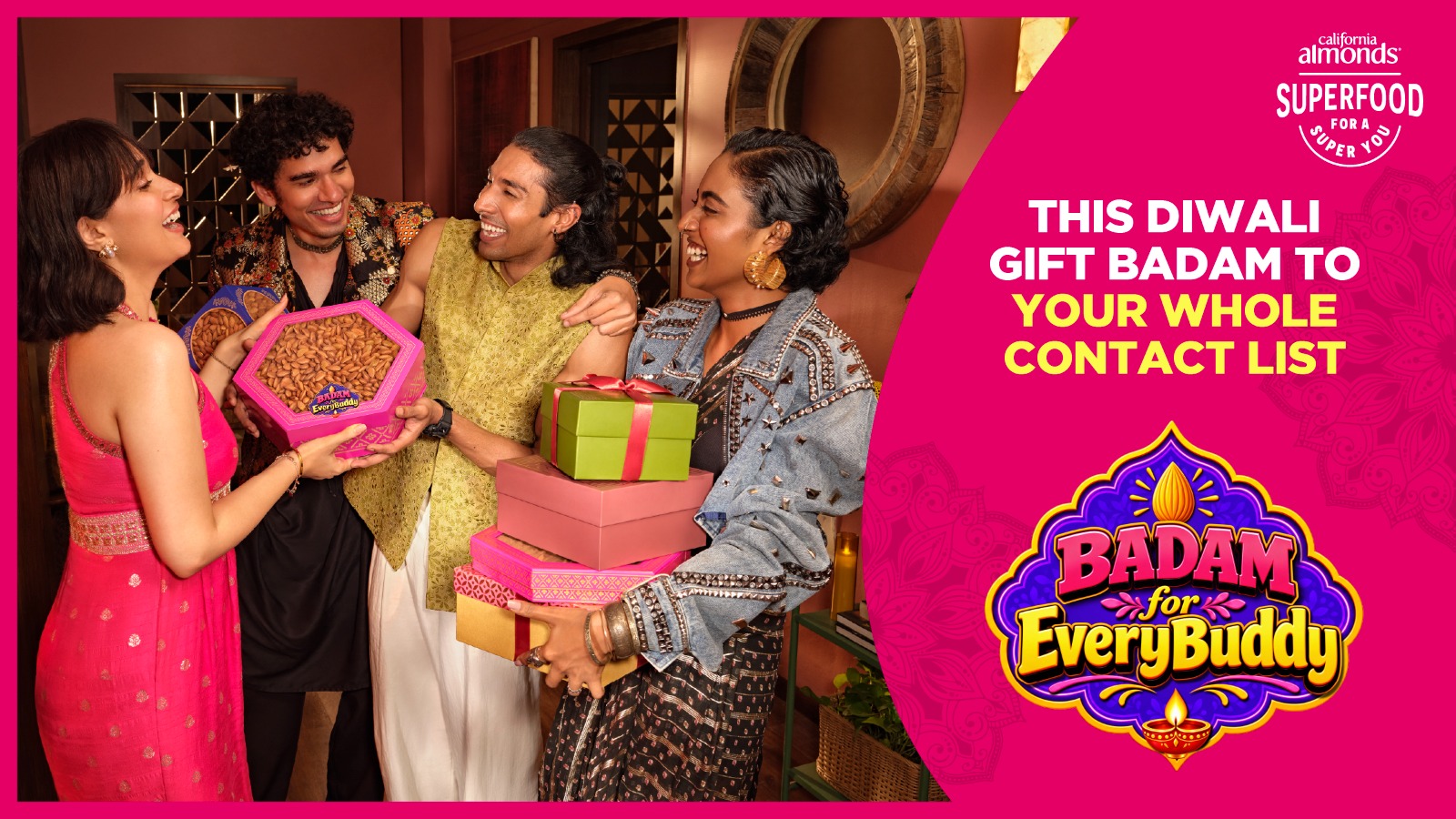 This Diwali, California Almonds Wants You to Gift Badam to EveryBuddy